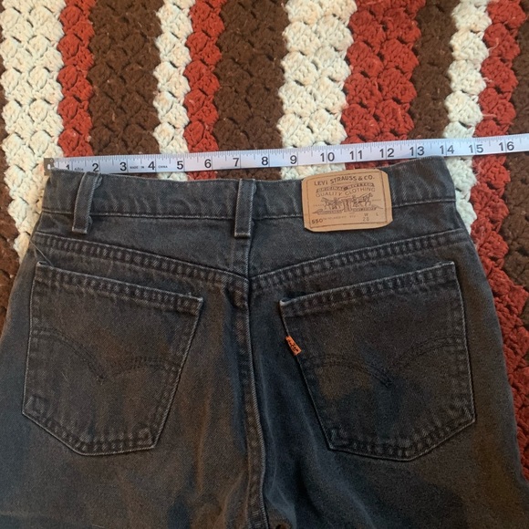 Orange Tab Levi’s denim shorts - Picture 5 of 5